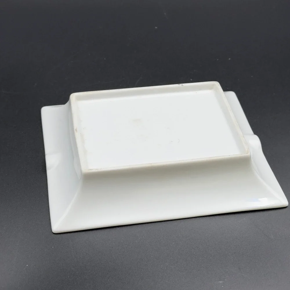 Olivier Saint‎ Honore Porcelain Duck Ashtray Gold Trim Wildlife Trinket Dish